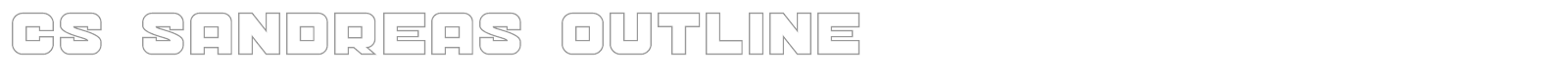 CS Sandreas font preview
